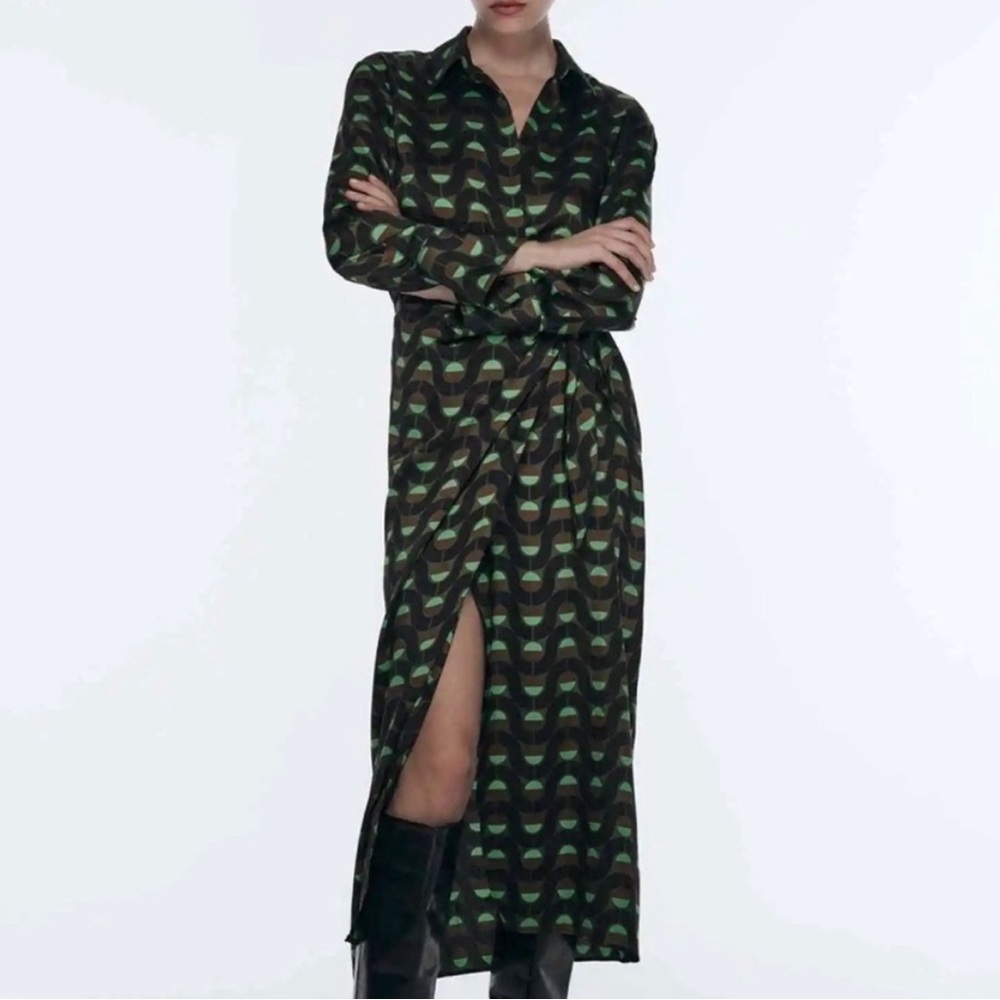 Zara wrap dress